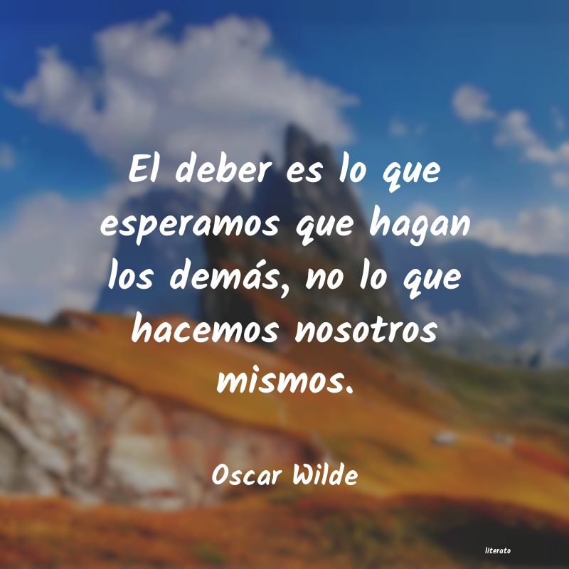 Frases de Oscar Wilde