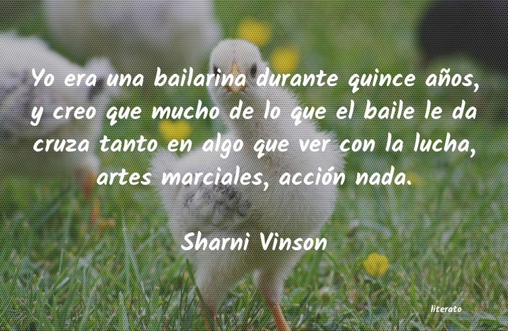 Frases de Sharni Vinson