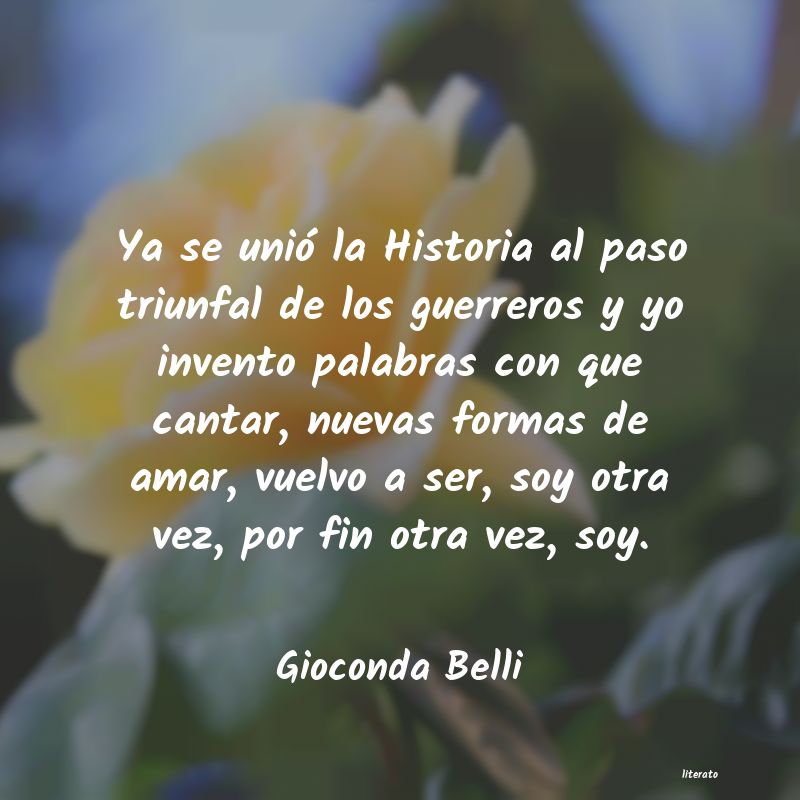 frases de Gioconda Belli