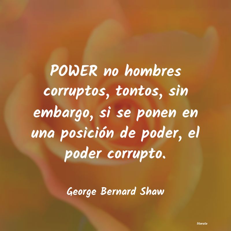george bernard shaw sola una tragedia