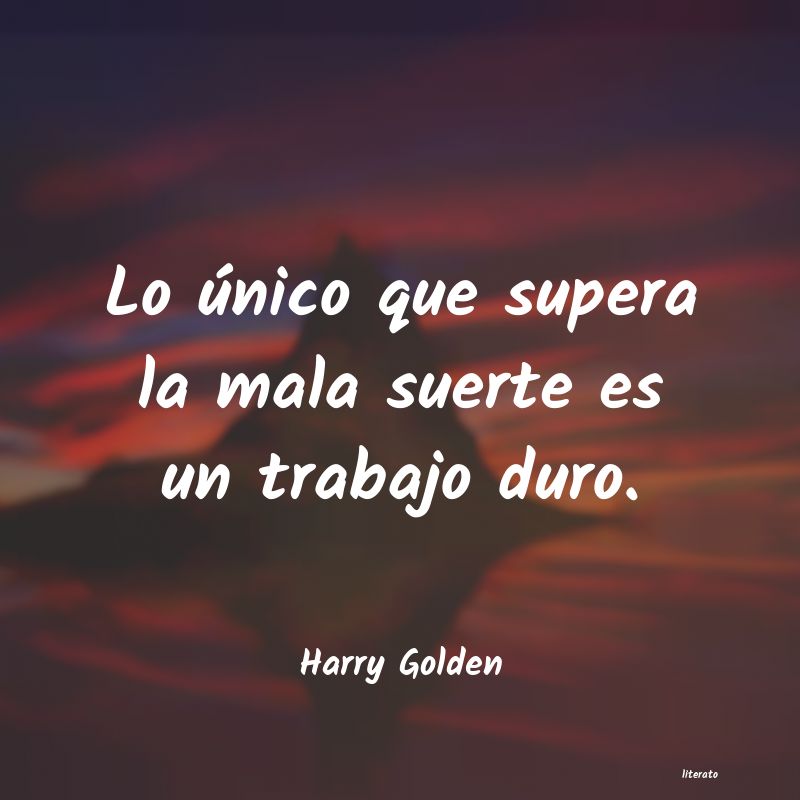 Frases de Harry Golden