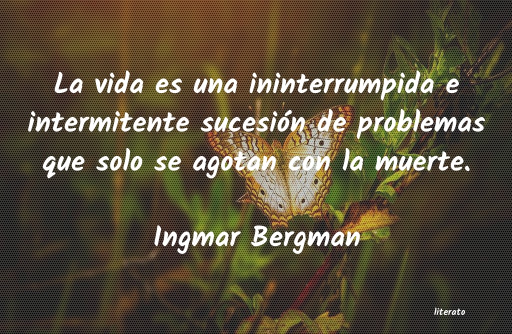 Frases de Ingmar Bergman