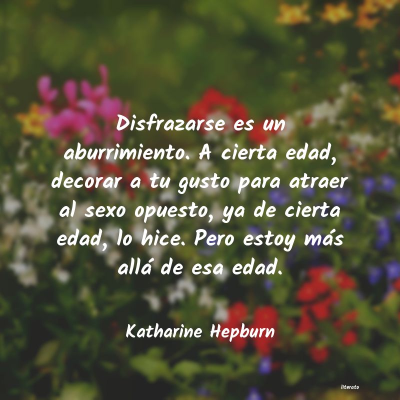 frases de Katharine Hepburn
