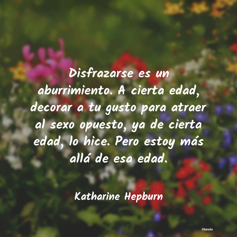 Frases de Katharine Hepburn