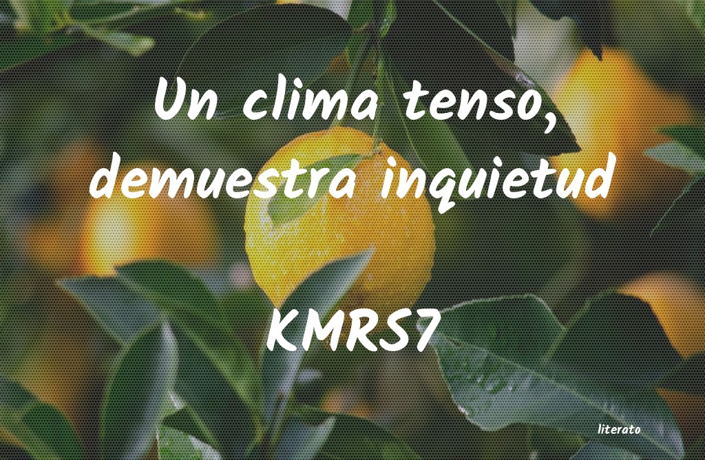 Frases de KMRS7