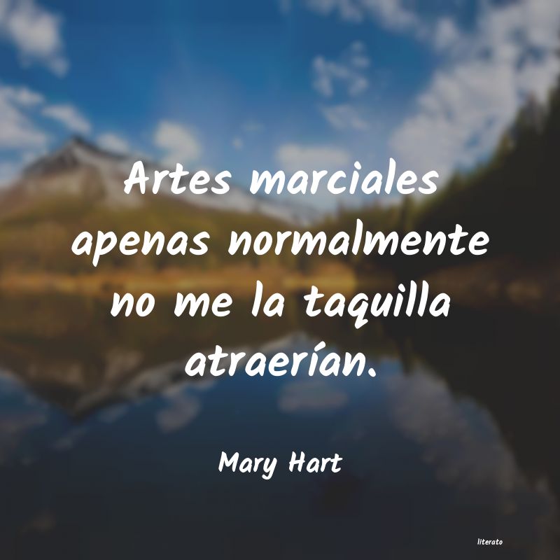 frases de Mary Hart