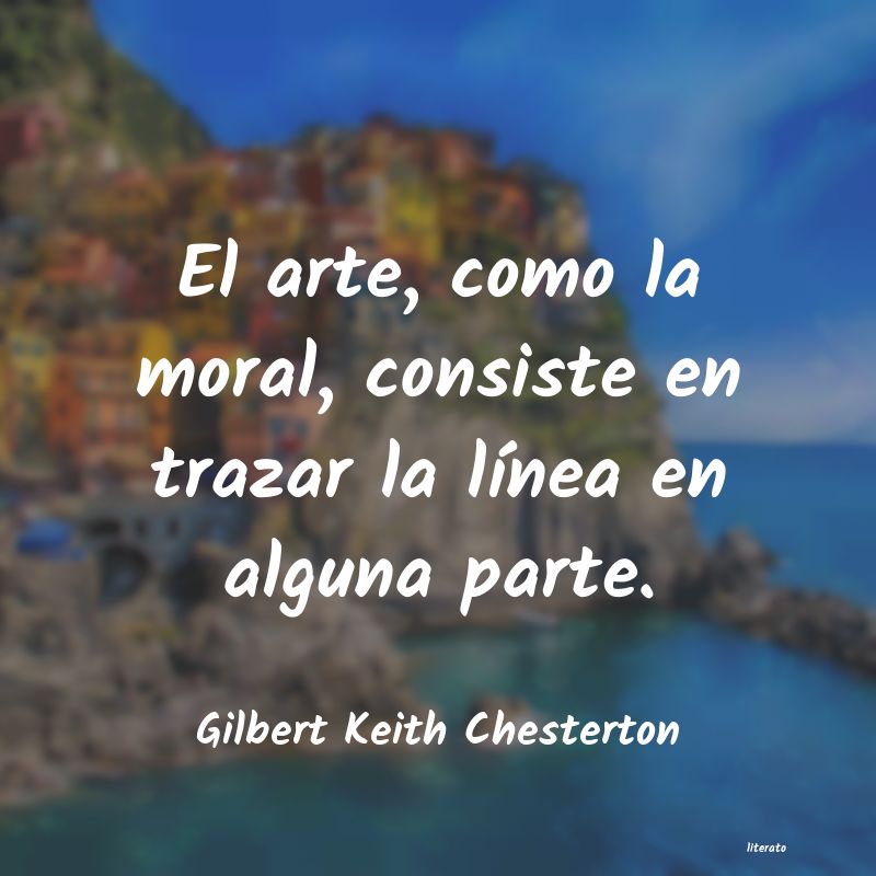 Frases de Gilbert Keith Chesterton