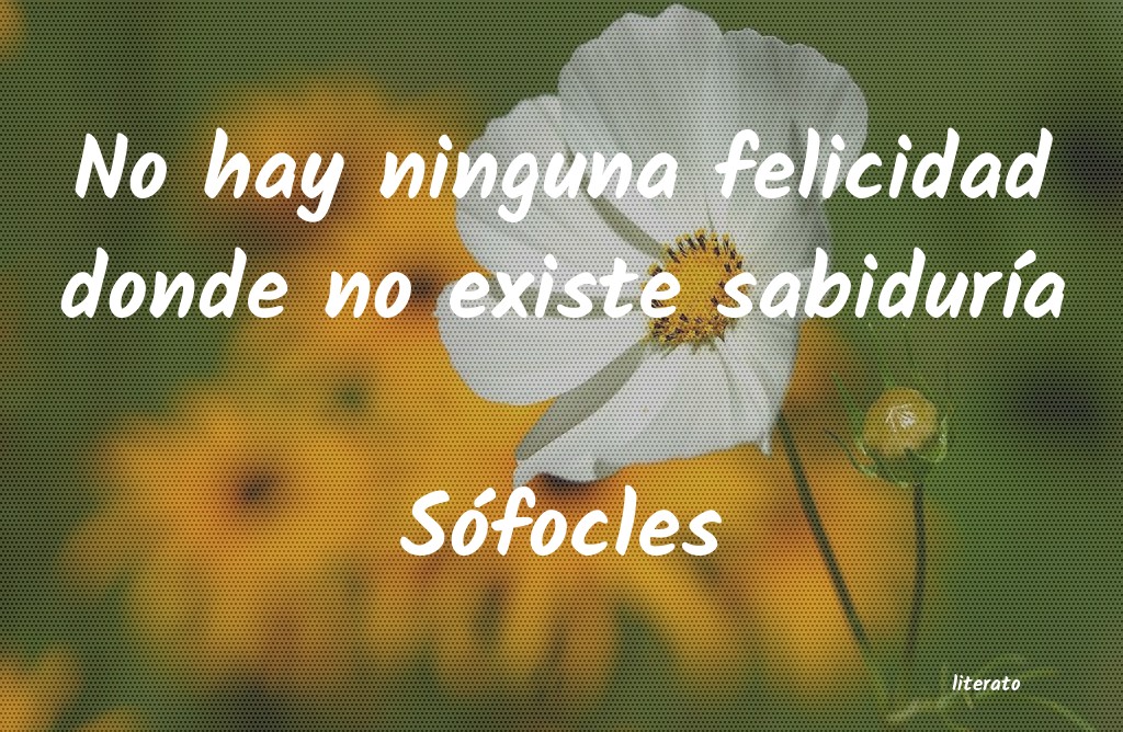 frases de Sófocles