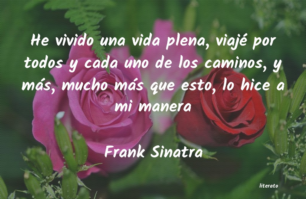frases de Frank Sinatra