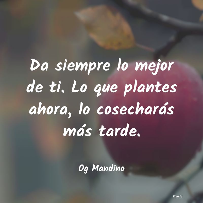 Frases de Og Mandino