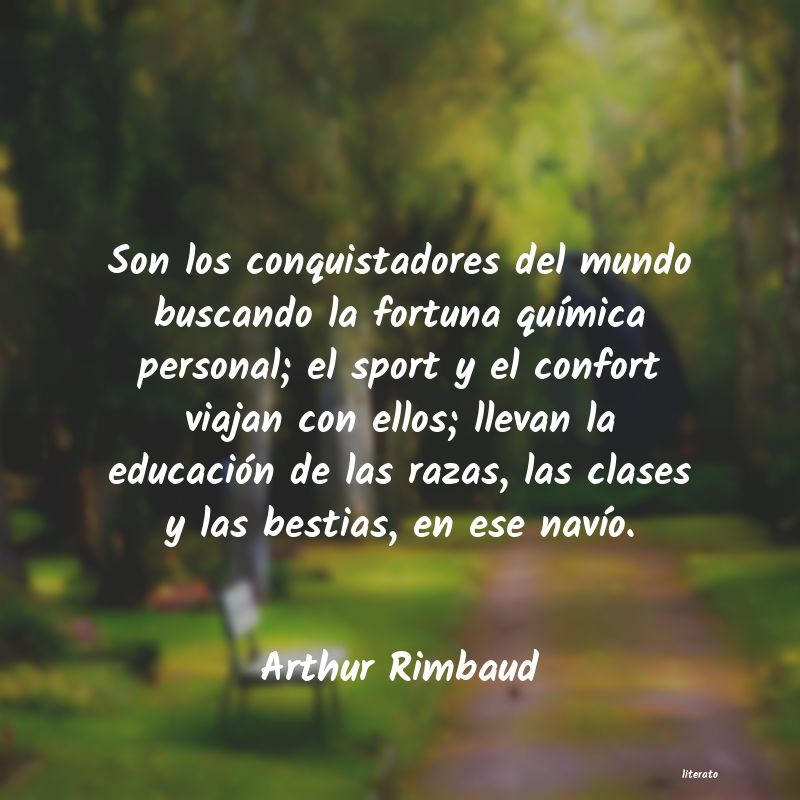 Frases de Arthur Rimbaud