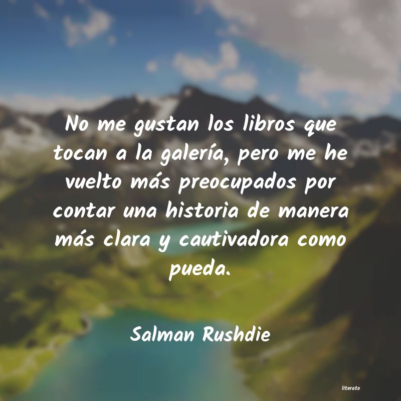 Frases de Salman Rushdie