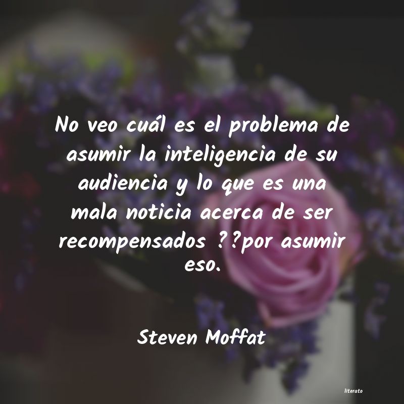 Frases de Steven Moffat