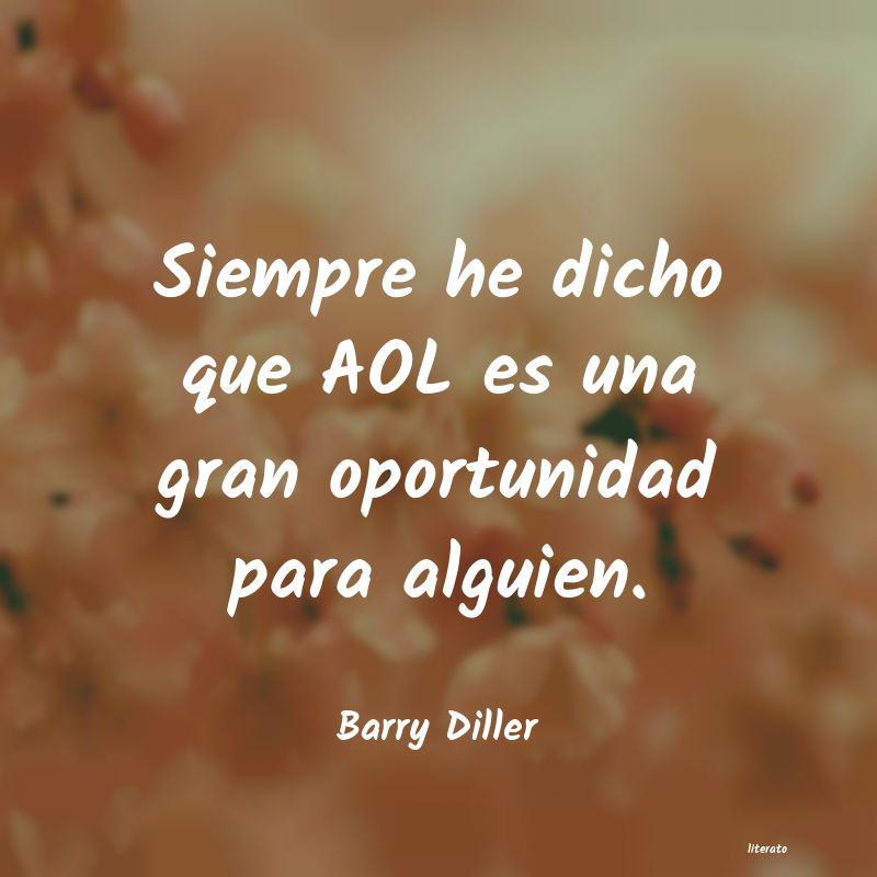 frases de Barry Diller