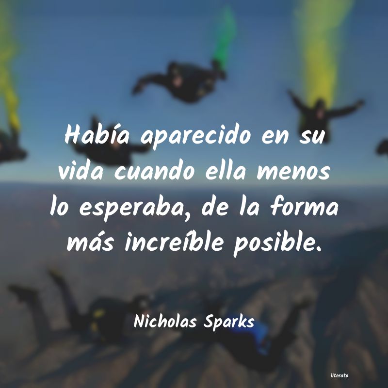 Frases de Nicholas Sparks