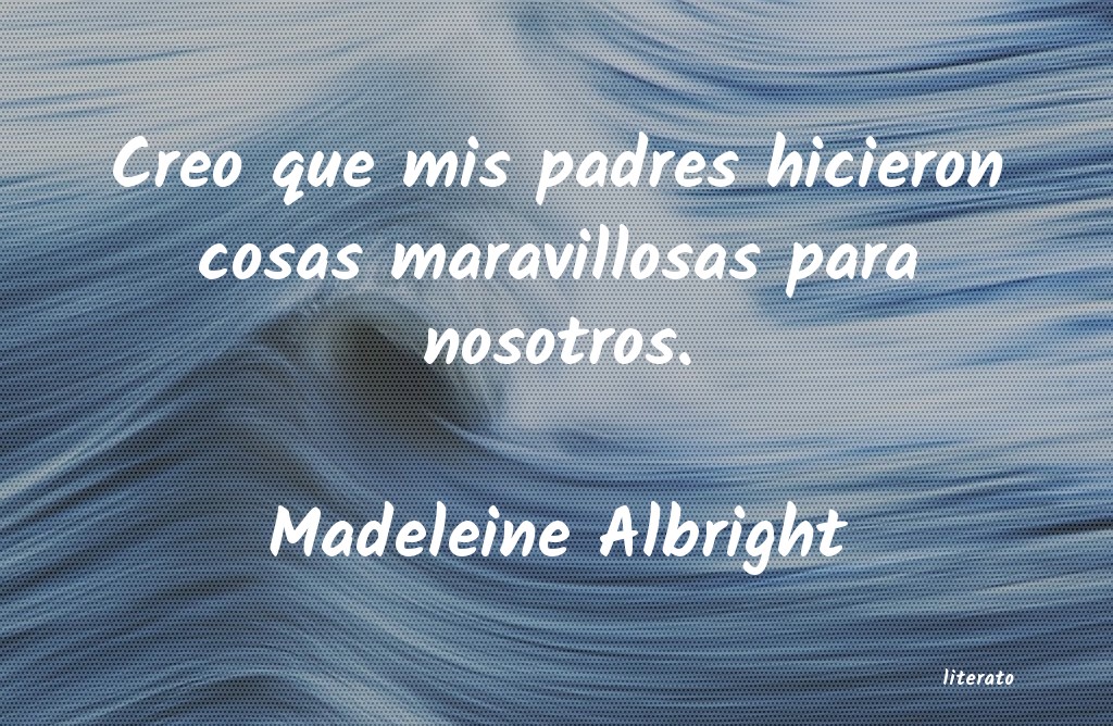 frases de Madeleine Albright