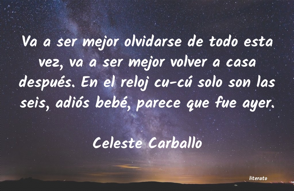 Frases de Celeste Carballo