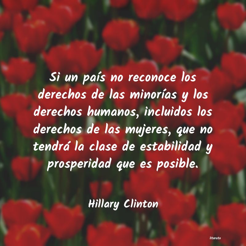 frases de Hillary Clinton