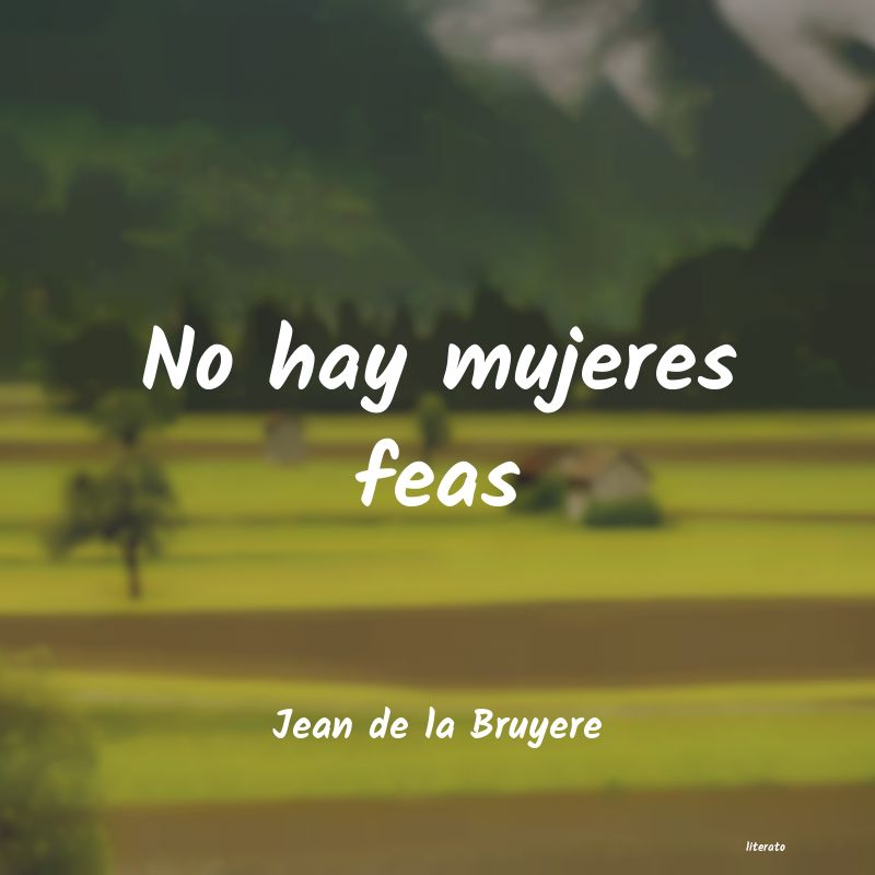 frases de Jean de la Bruyere