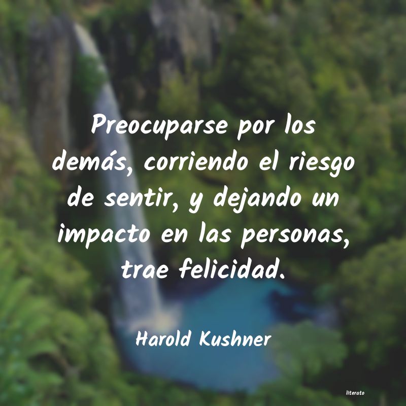 frases de Harold Kushner