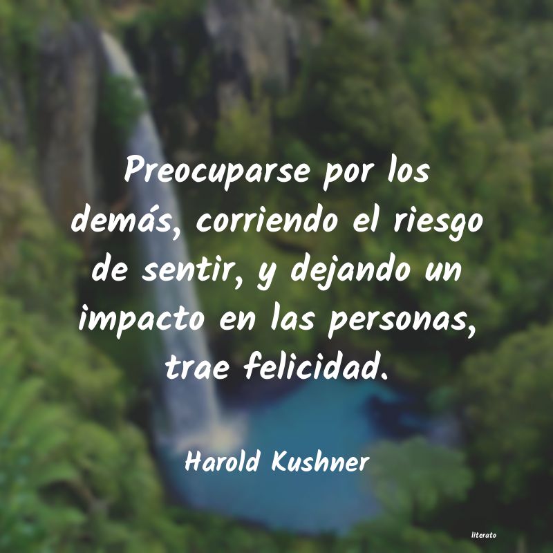 Frases de Harold Kushner