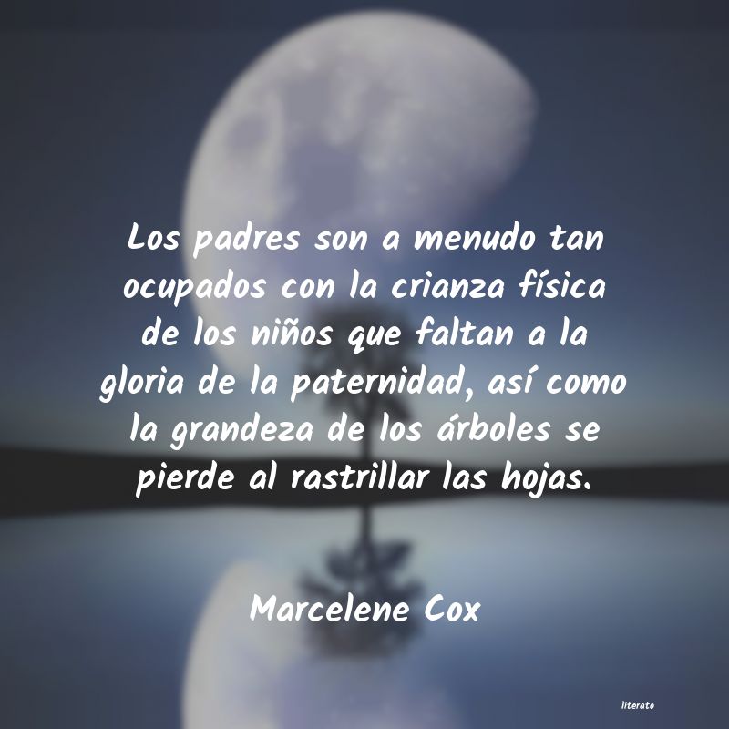 frases de Marcelene Cox