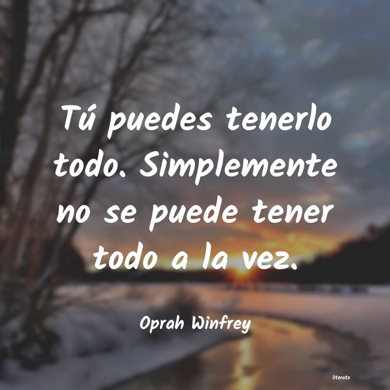 Frases de Oprah Winfrey