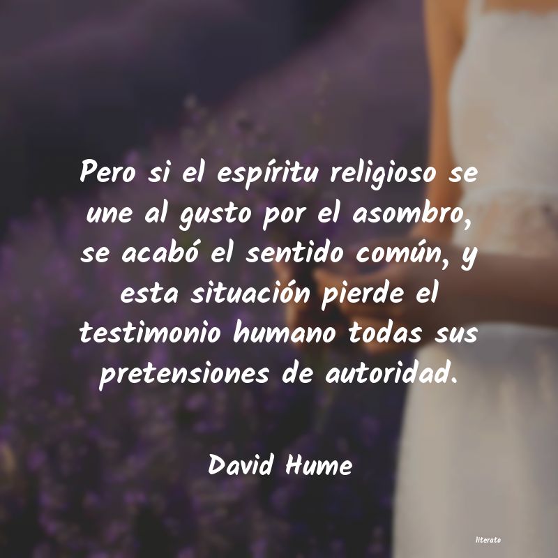 Frases de David Hume