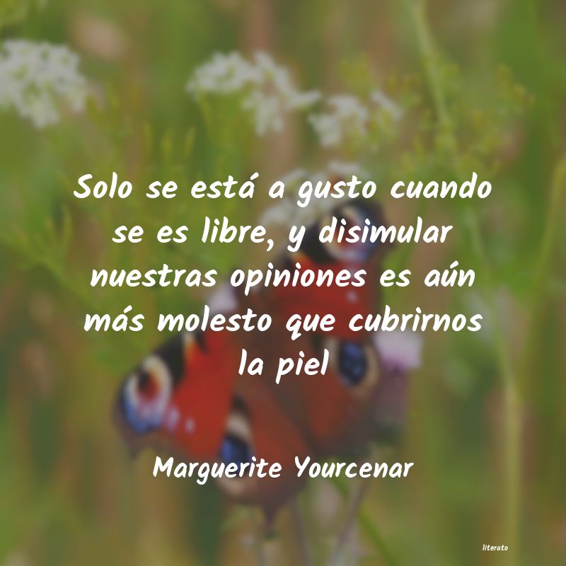 frases de Marguerite Yourcenar