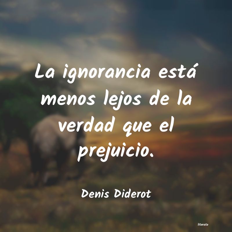 Frases de Denis Diderot