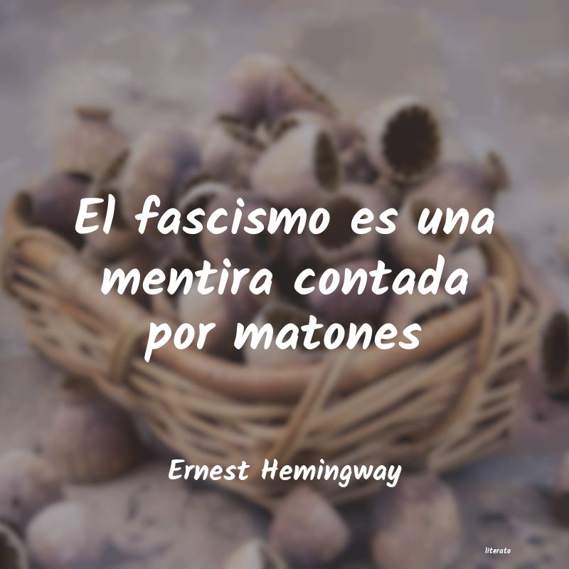 frases de Ernest Hemingway
