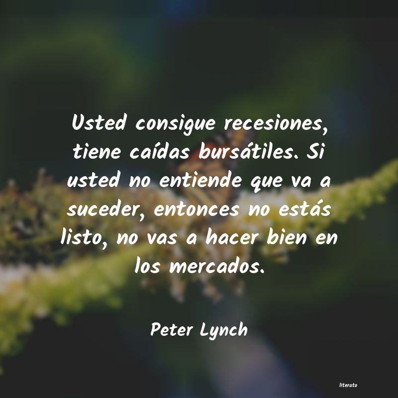 Frases de Peter Lynch