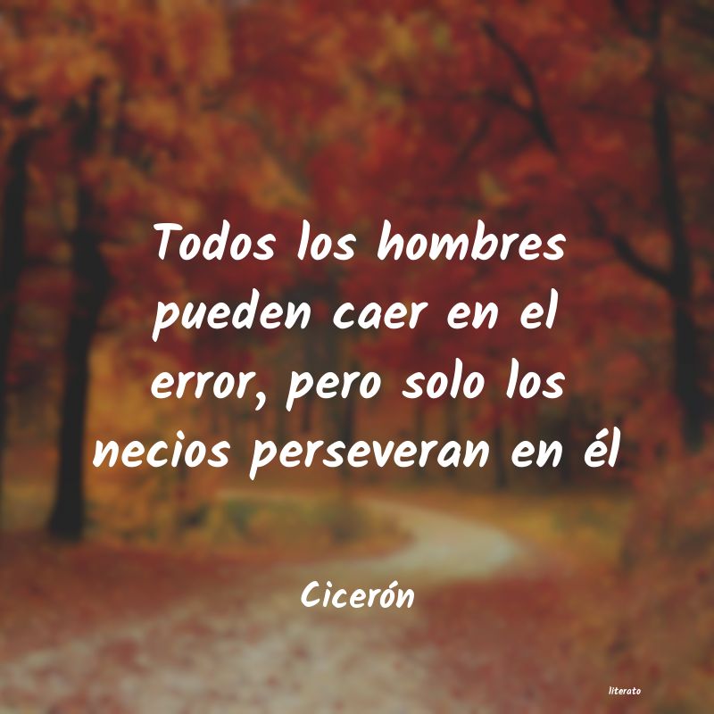 Frases de Cicerón