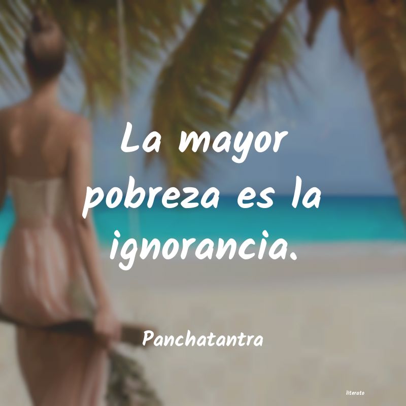 frases de Panchatantra