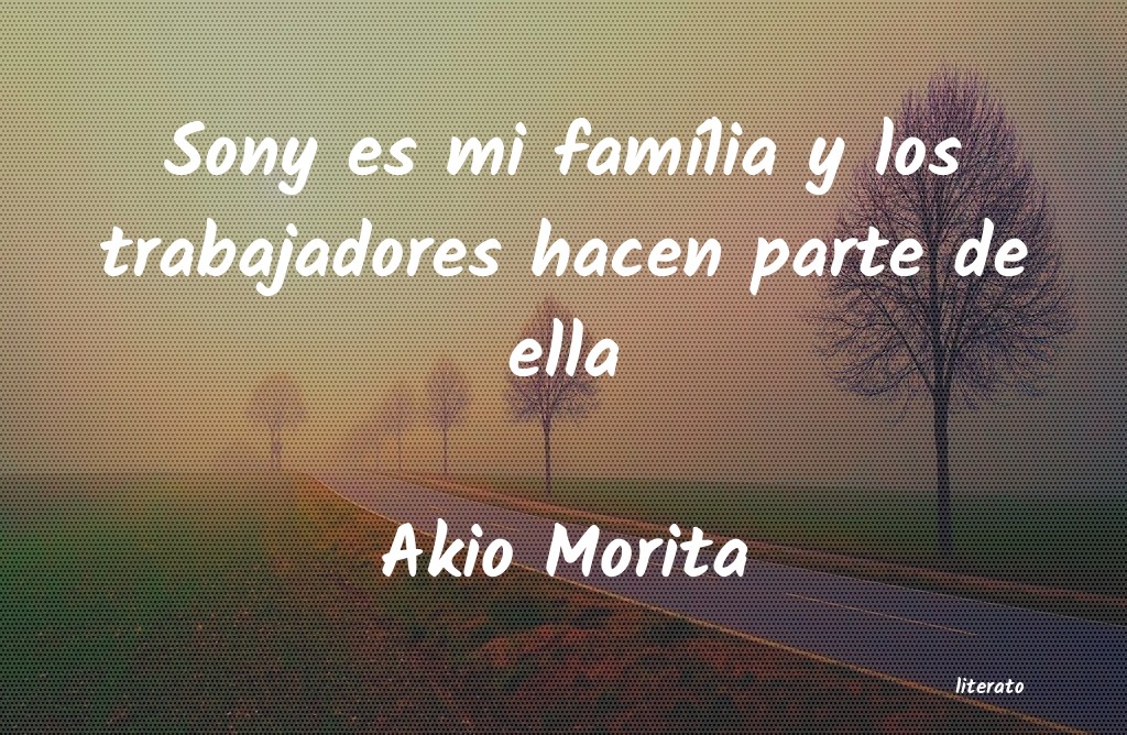 frases de Akio Morita
