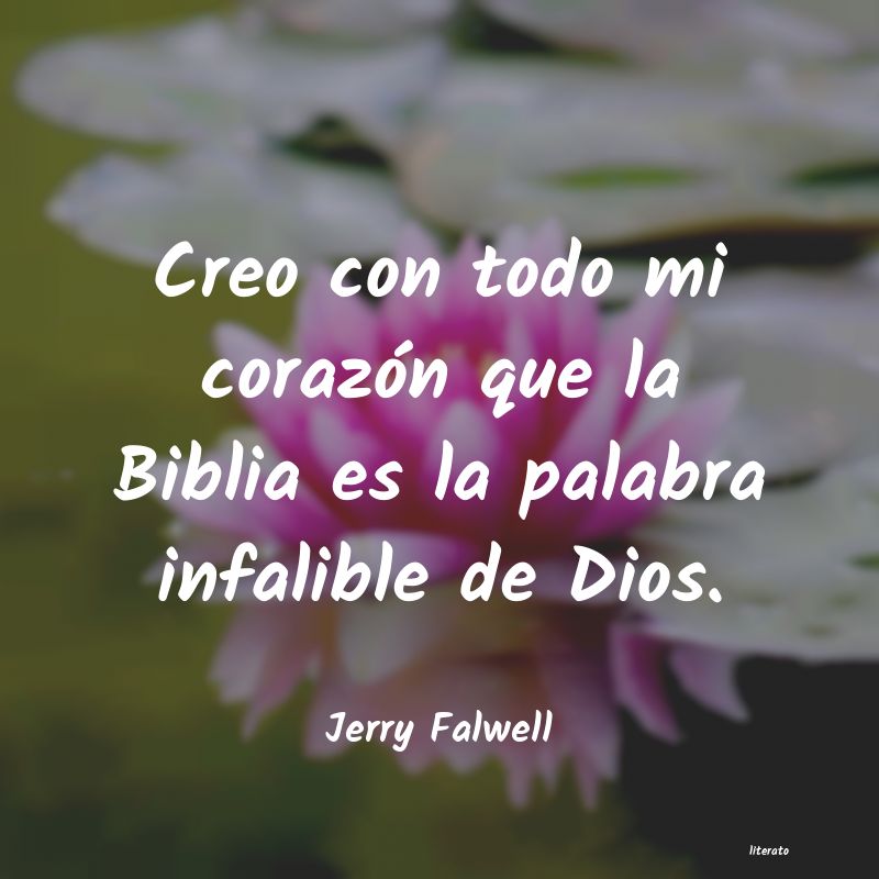 Frases de Jerry Falwell