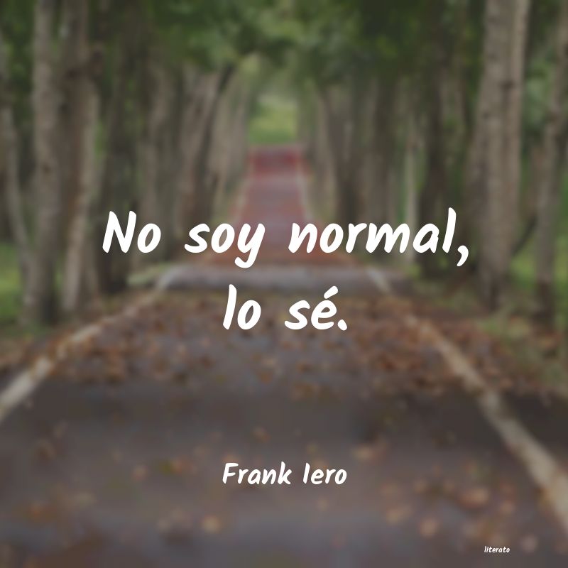 Frases de Frank Iero
