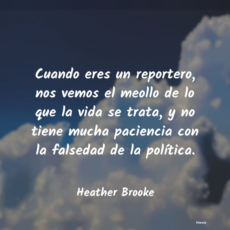 Frases de Heather Brooke