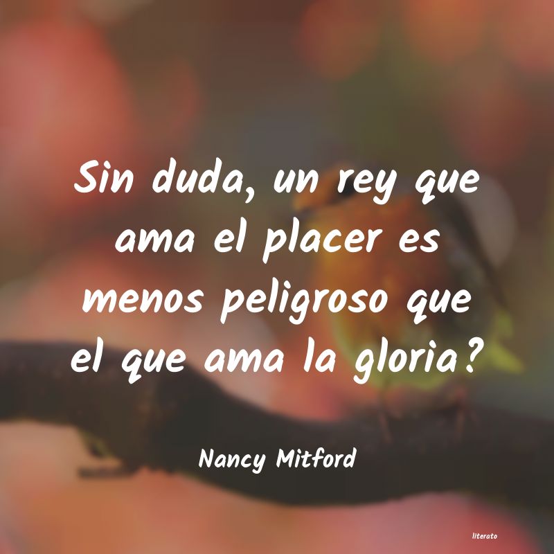 Frases de Nancy Mitford