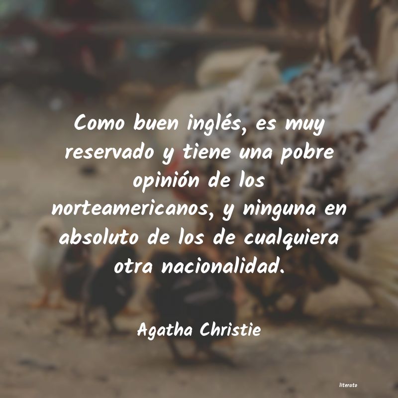 Frases de Agatha Christie