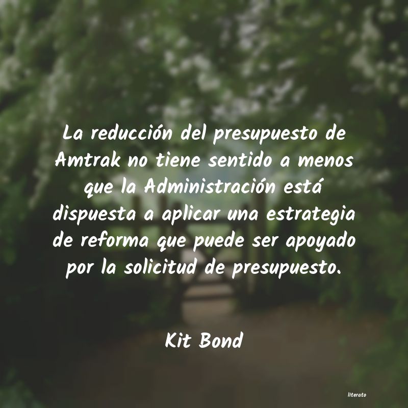 Frases de Kit Bond