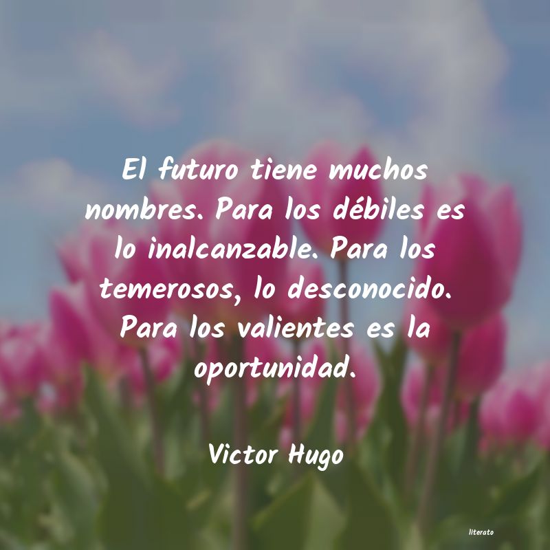 Frases de Victor Hugo