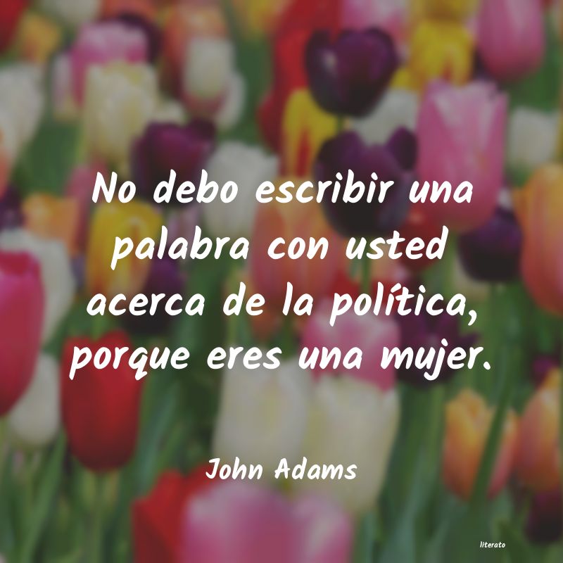 frases de John Adams