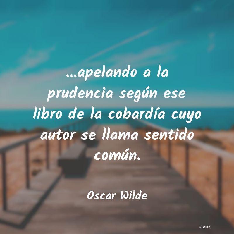 Frases de Oscar Wilde