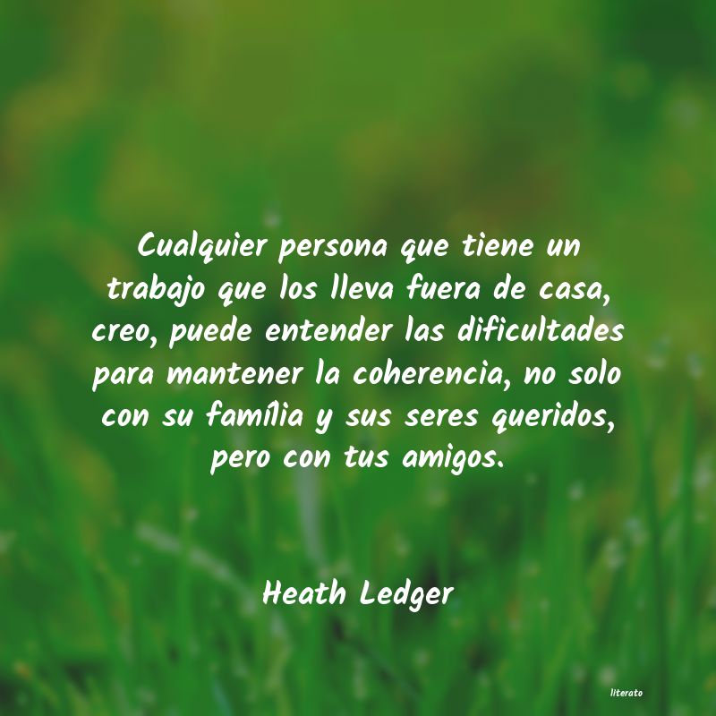 frases de Heath Ledger