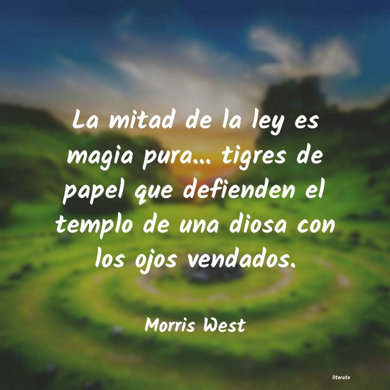 Frases de Morris West