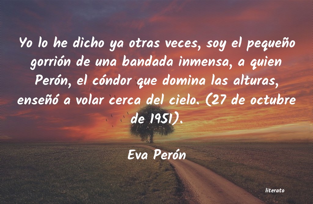 Frases de Eva Perón