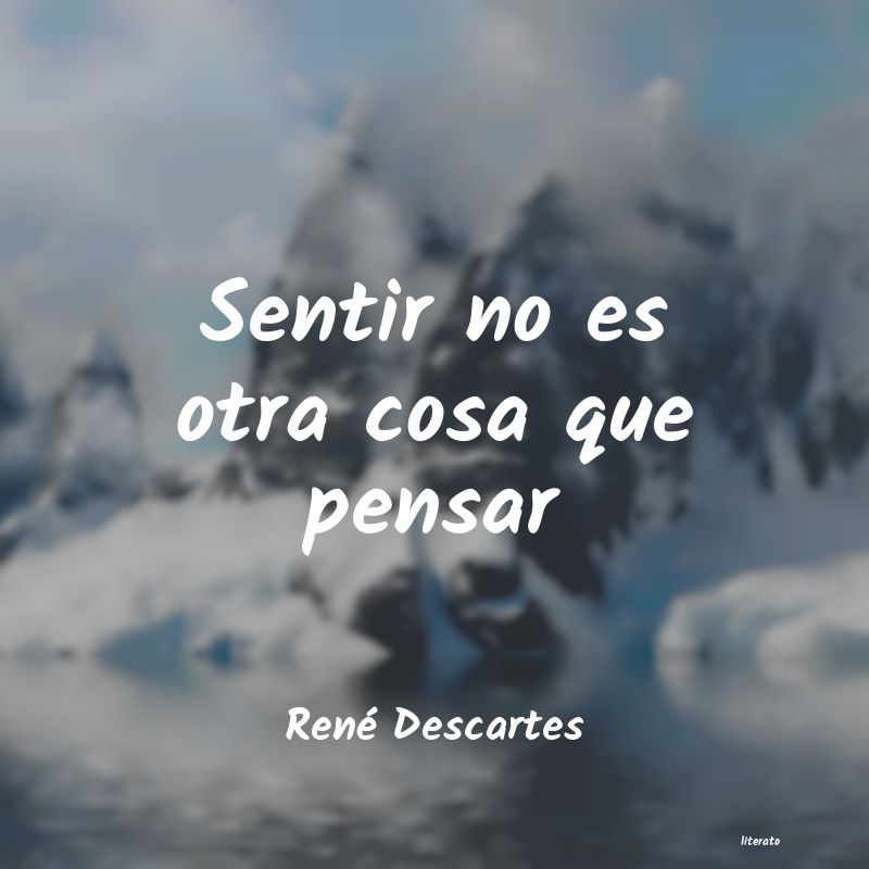 Frases de René Descartes