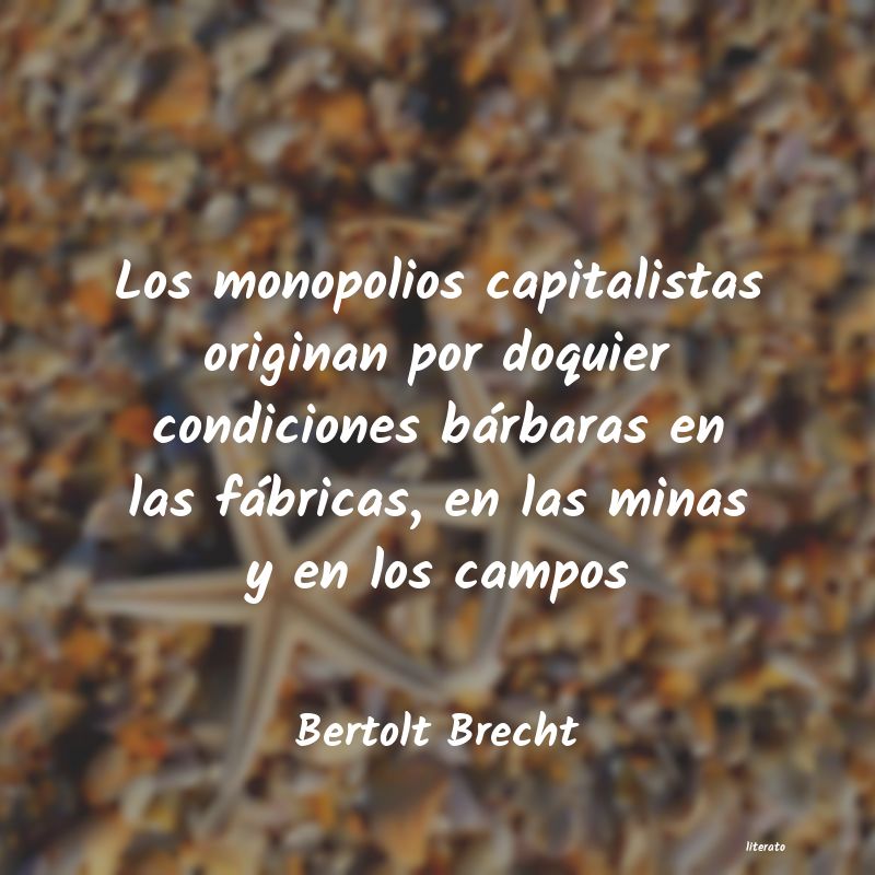 Frases de Bertolt Brecht