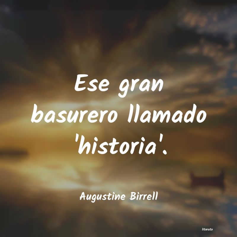 frases de Augustine Birrell